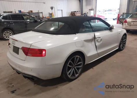 2013 Audi S5 3.0T Premium Plus from USA, damaged, VIN WAUCGAFH0DN004261